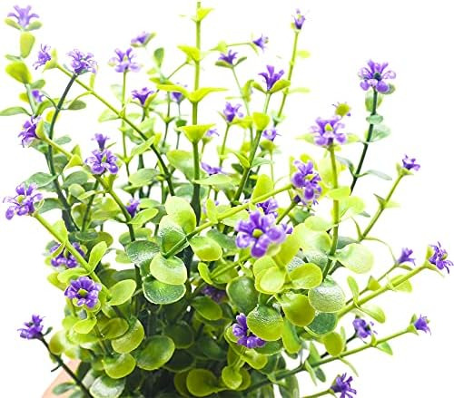 Svenee Mini Plantas Artificiales En Maceta De Plástico Falso