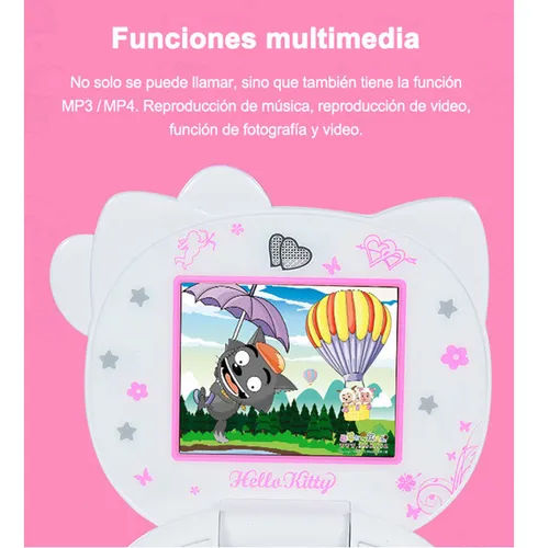 Smartphone Multifuncional For Niños Hello Kitty 2023