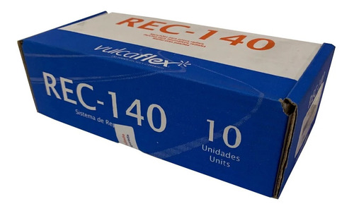 Imagem 3 de 3 de Manchão Pneu Radial Rec140 Caixa Com 10 Unidades - Vulcaflex