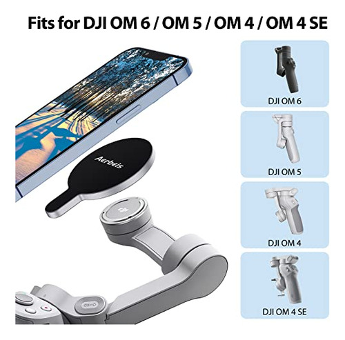 Soporte De Pinza De Anillo Magnético Dji Para Magsafe Dji Om
