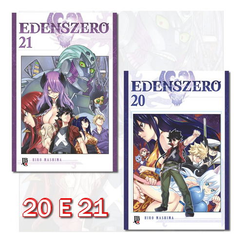 Edens Zero 20 E 21! Manga Jbc! Novo E Lacrado!