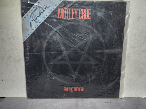 Motley Crue Lp Vinil Shout At The Devil. 