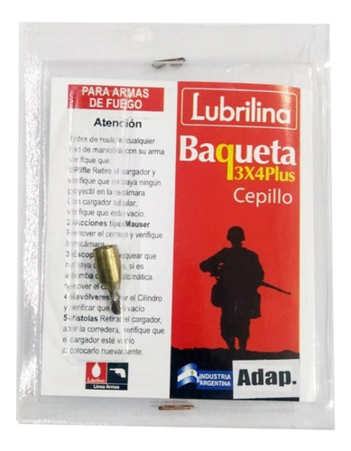 Adaptador Para Cepillo Bronce Baqueta Lubrilina Escopeta 12 