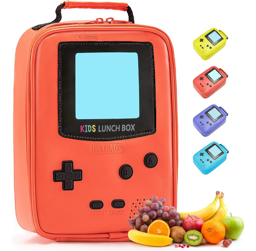 Lonchera Aislada Hairao Impermeable Diseno Gameboy