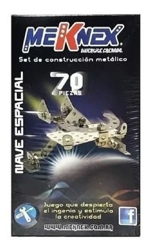 Meknex Set De Construccion Metalica - Nave Espacial