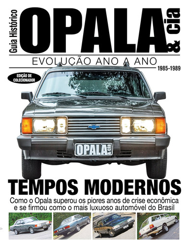 Guia histórico Opala & cia - Tempos modernos - Vol. 5, de On Line a. Editora IBC - Instituto Brasileiro de Cultura Ltda, capa mole em português, 2018
