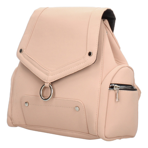 Bolsa Tipo Mochila Gardi Nude Para Mujer [gdi15] Color Beige