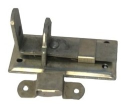 Imagen 3 de 3 de Pasador Porta Candado Metal 3´´ Con Oreja