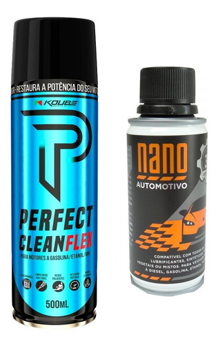Kit Koube Perfect Clean Gasolina/flex + Nano 