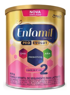 Fórmula Infantil Em Pó Enfamil Premium 2 800g - 6 A 12 Meses