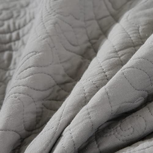 Winlife Funda De Almohada Acolchada 100% Algodón Con Estampa