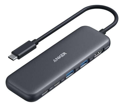 Concentrador Usb-c Anker 332 (5 En 1) Con Pantalla Hdmi 4k, 