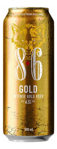 Cerveza Bavaria 8.6 Gold Lata 500ml Holanda Fullescabio