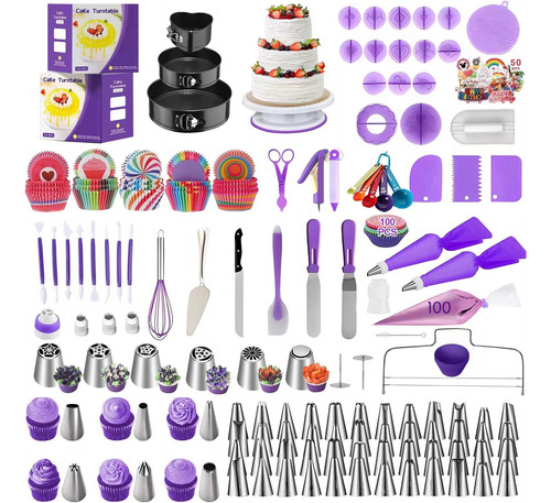 Cake Decorating Supplies 471pcs, Baking Tools Set For Cakes.