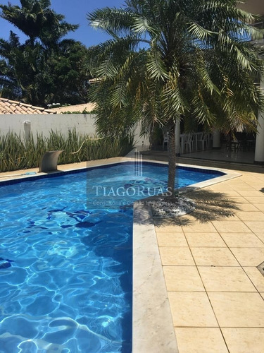 Imagem 30 de 30 de Casa Em Guarajuba No Paraíso Dos Lagos Com 550m² De Terreno E 480m² De Área Útil E 6 Suítes - Ca00022 - 70405037