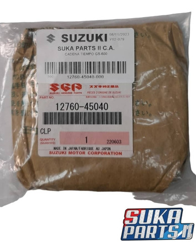 Cadena Tiempo Suzuki Gs-500 #12760-45040-000