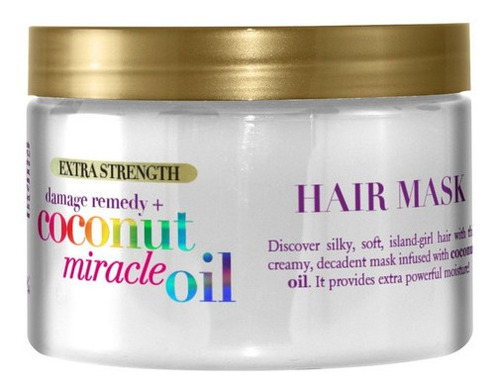 Ogx Tratamiento Capilar En Mascarilla Aceite De Coco 177 Ml