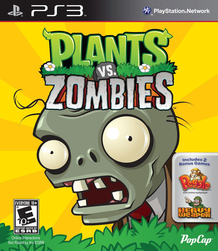 Ps3 - Plants Vs Zombies - Juego Físico Original U