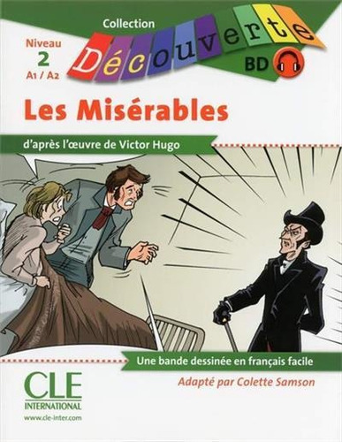 Les Miserables (niveau 2) - 1ªed.(2013), De Victor Hugo. Editora Cle International, Capa Mole Em Francês, 2013