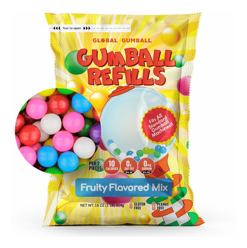 Gumballs Para Mquina De Goma De Mascar - Variedad