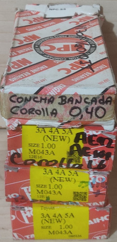 Conchas Bancada 0.40/1.00 Corolla 1.6 Baby Camry Araya Sky 