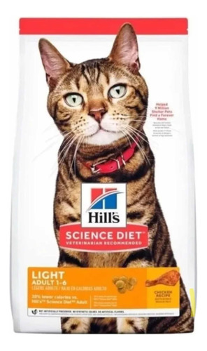 Hills Felino Adulto Light 4lb