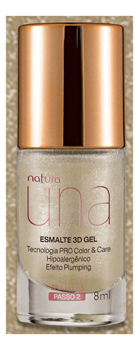 Natura Esmalte De Uñas Una 3d Geel Efecto Plumping 8ml Perla