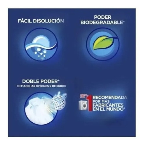 Detergente Para Ropa En Polvo Ariel Doble Poder Antibacterial Bolsa 8 kg