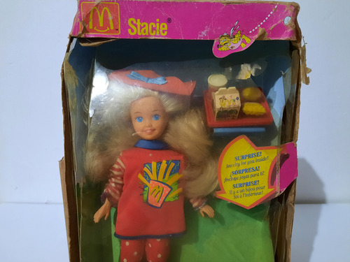 Barbie Stacie Cajita Feliz Mcdonalds 90s Leer La Descripcion (Usado)
