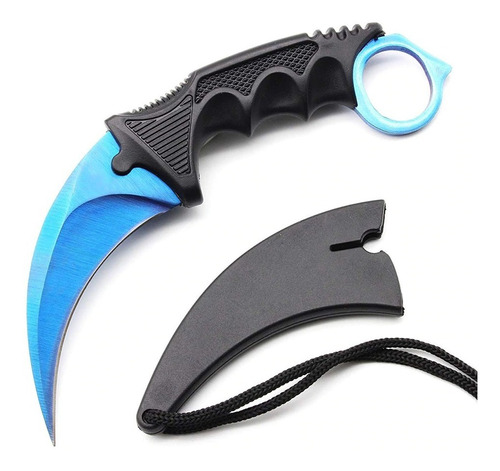 Cuchillo Tactico Kerambit Con Funda Rigida Karambit