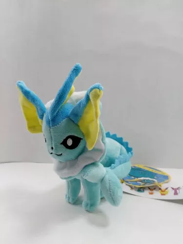 Chaveiro De Pelúcia Boneco De Pelúcia Pokemon Eevee Vaporeon 4 Polegadas