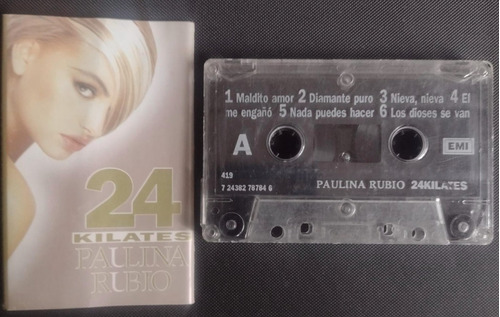 Paulina Rubio 24 Kilates Cassette