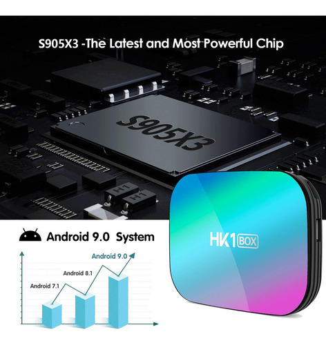 Android 90 Tv Box Hk1 Box Android Tv Box 4 Gb Ram 64 Gb Rom,