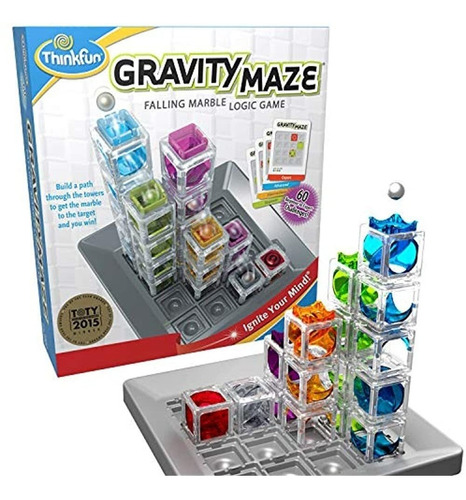 Thinkfun Gravity Maze Marble Run Brain Game Y Stem Toy Para 