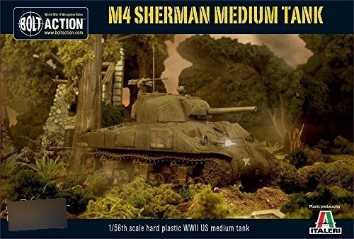 M4 Sherman Tank Military Miniatura