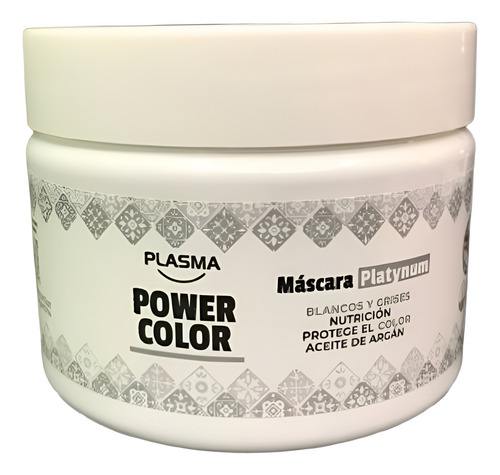 Mascara Matizadora Grises Y Blancos Platynum Plasma X300 Ml