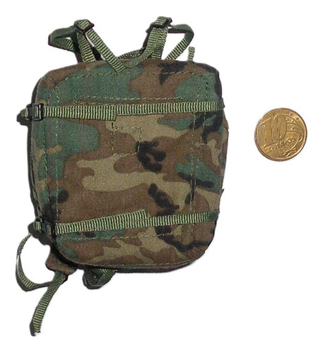 Acessório #004 Mochila Dragon Miniatura P/ Boneco Escala 1/6