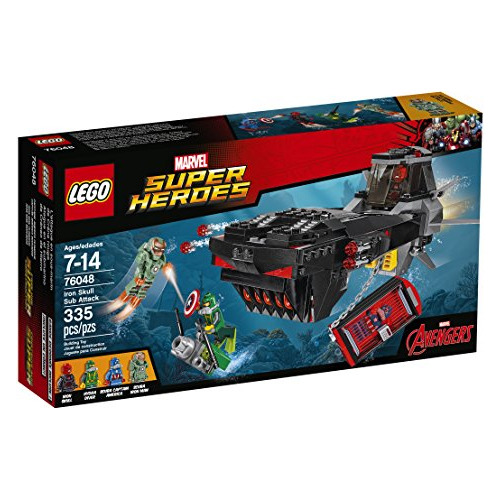 Kit De Construcción Lego Super Heroes Iron Skull Sub Attack