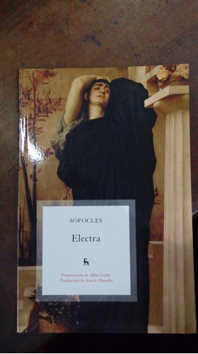 Libro Electra   Sófocles