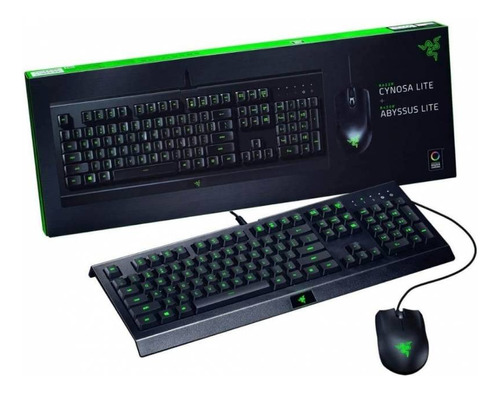 Teclado Y Mouse Razer Cynosa Lite Abyssus Lite Usb Dpi 6400