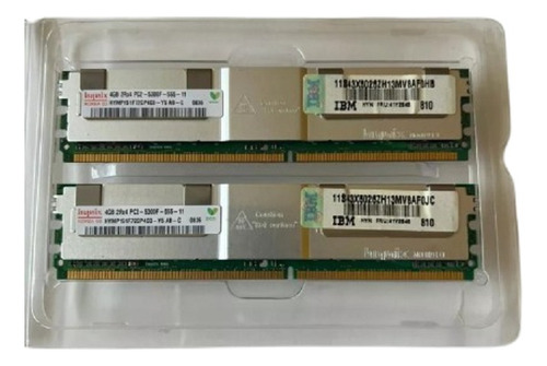 2 Memória Ram 4gb Hynix Hymp151f72cp4d3-y5 Ddr2 2rx4, 800f