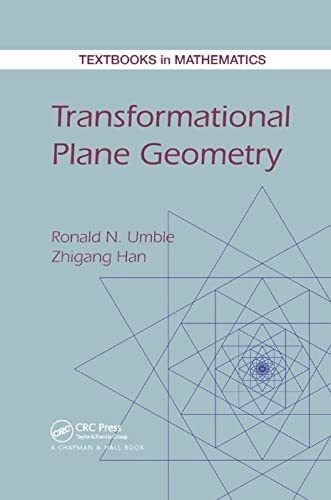 Libro: Transformational Plane Geometry (textbooks In Mathema