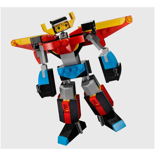 Lego Creator 3 En 1 Super Robot Mecha Cyborg Avion Cantidad De Piezas 159