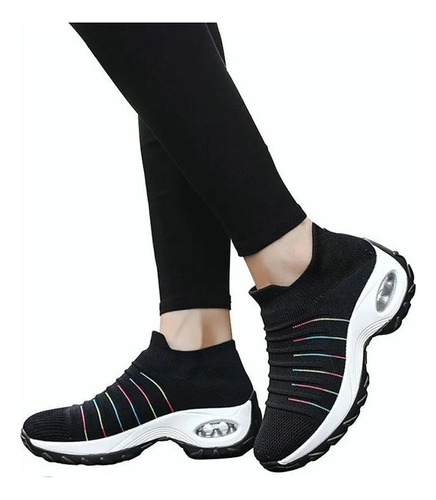 Zapatillas Transpirables Informales Para Caminar Fitness