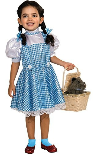 Disfraz Para Niña De Dorothy De El Mago De Oz Talla