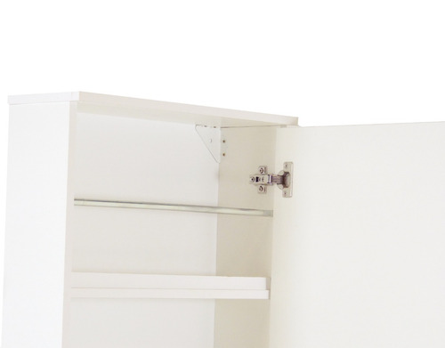Imagen 6 de 9 de Muebles Botineros Zapateros Espejo Multiuso Flotante Melami+