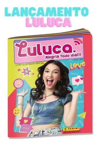 Kit Álbum r E Gamer Luluca 2023 + 50 Figurinhas