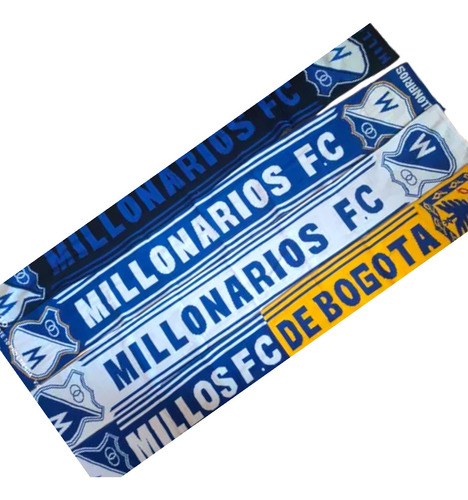 Bufanda De Equipo De Futbol Millonarios