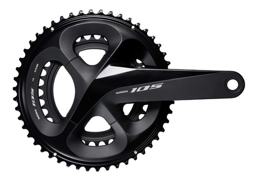 Imagen 1 de 3 de Plato Palancas Ruta Shimano 105 R7000 53-39. Carbonobikes.