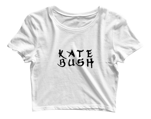 Cropped Feminino Kate Bush Cantora Running Up That Hill